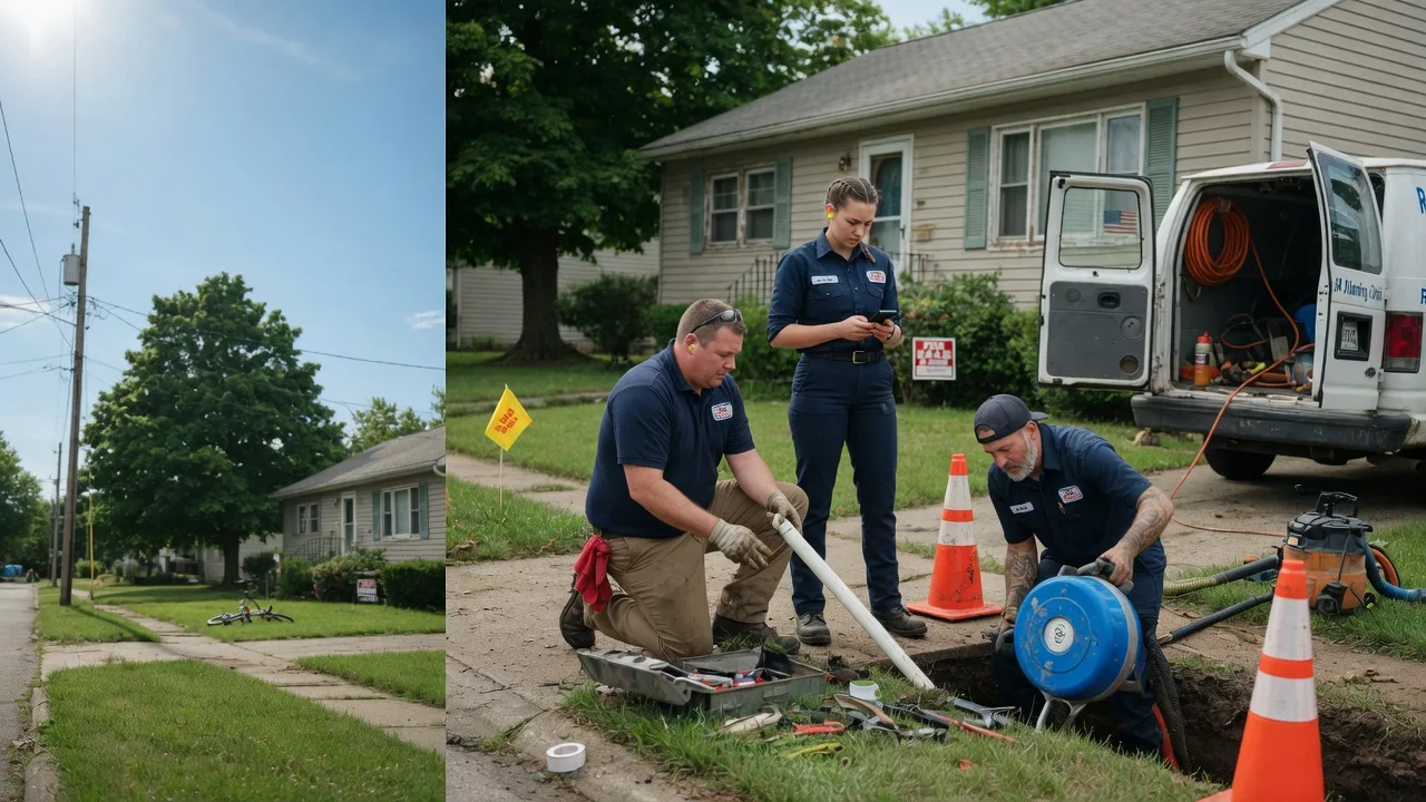 Sewer Line Repair in Saint Mary Of The Woods, IN near me